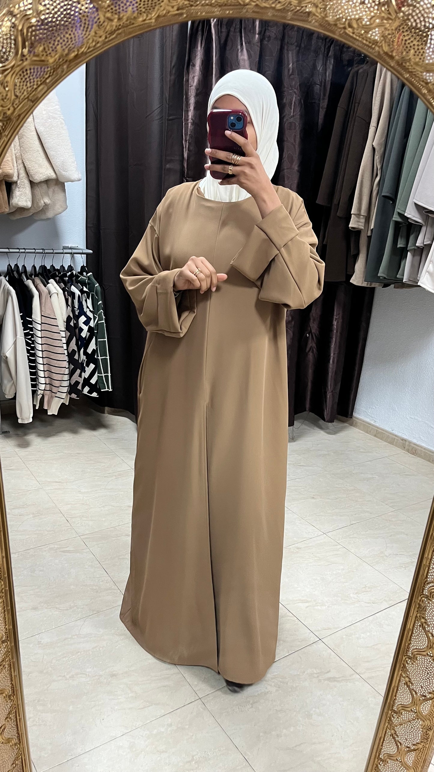 Abaya 2 piezas