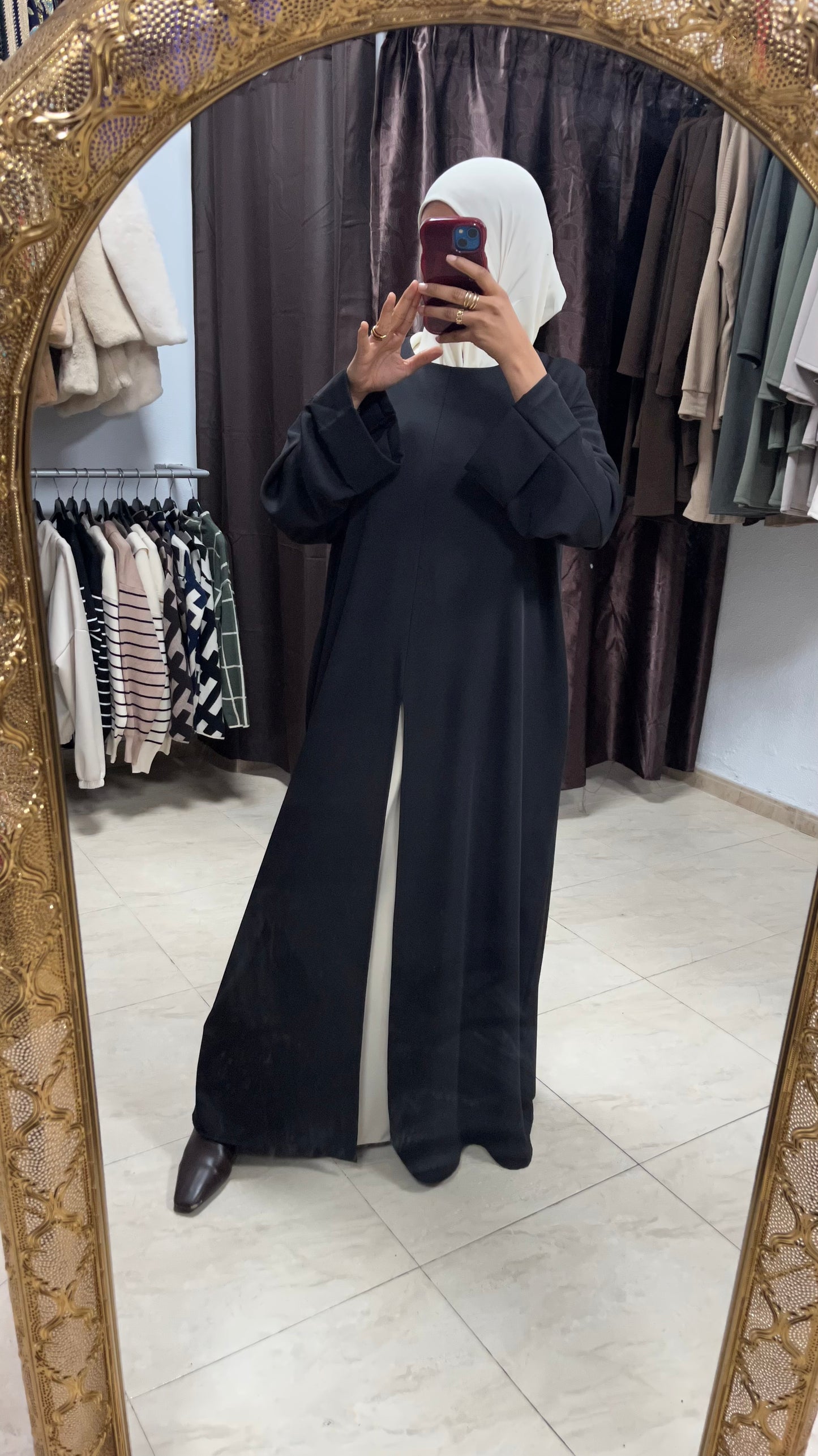Abaya 2 piezas