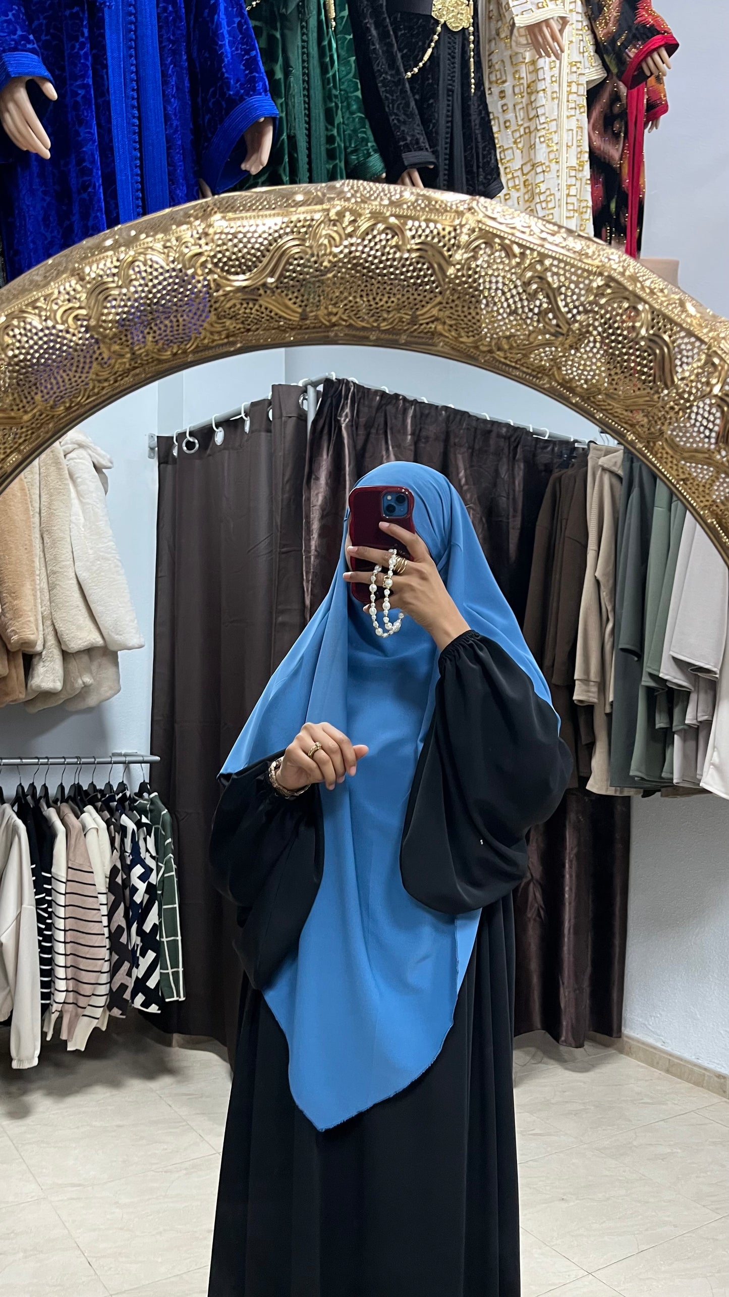 Khimar crepe