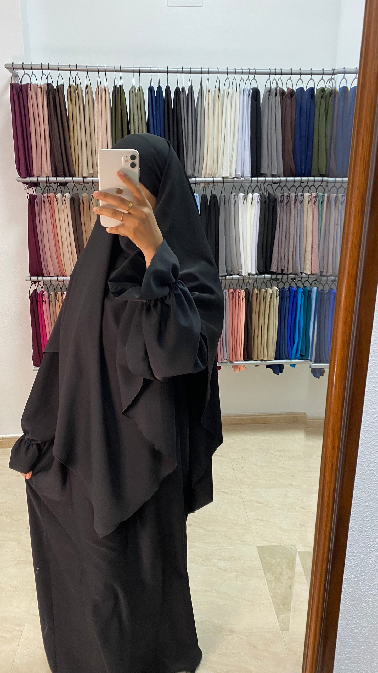 Khimar Crepe