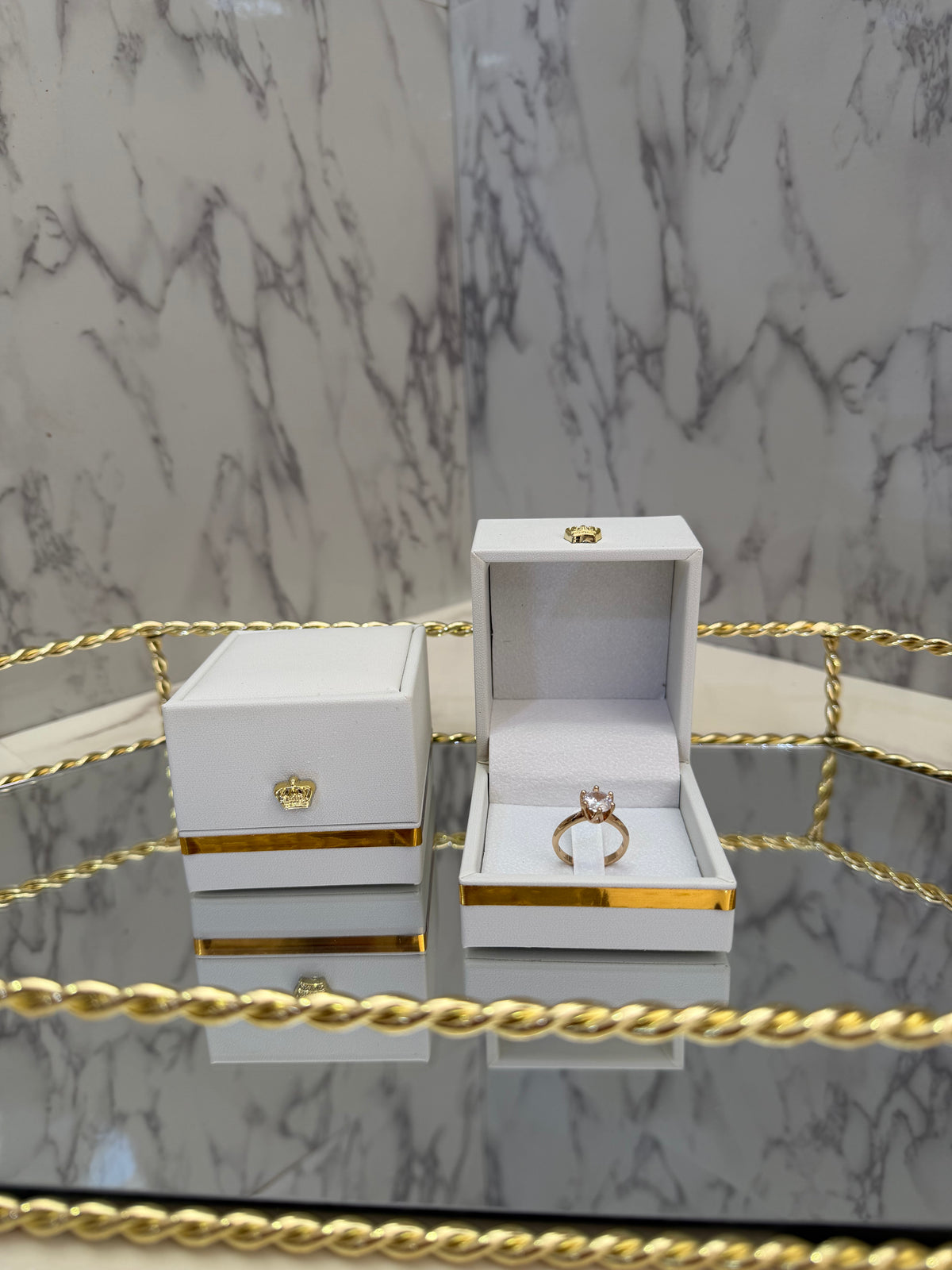 Caja anillo matrimonial