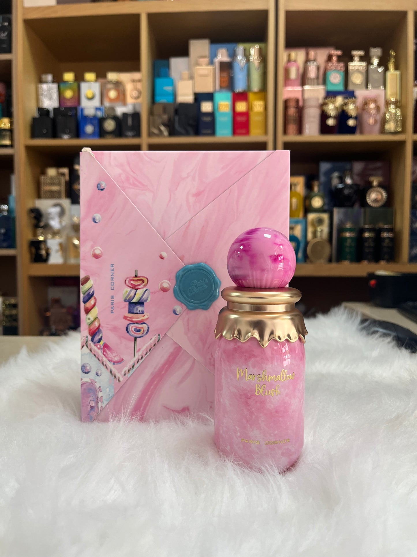 Marshmallow Blush Paris Corner