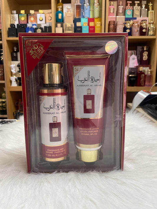 Pack Bruma+crema corparal Ameerat Al arab