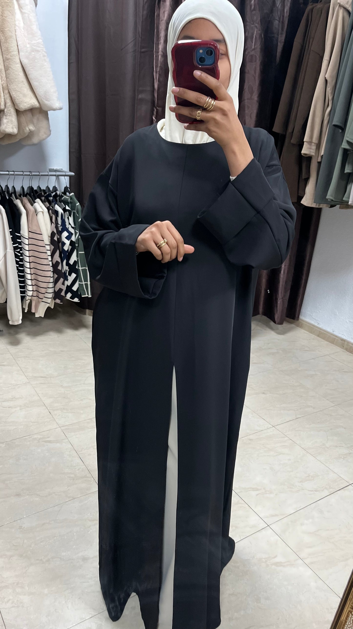 Abaya 2 piezas
