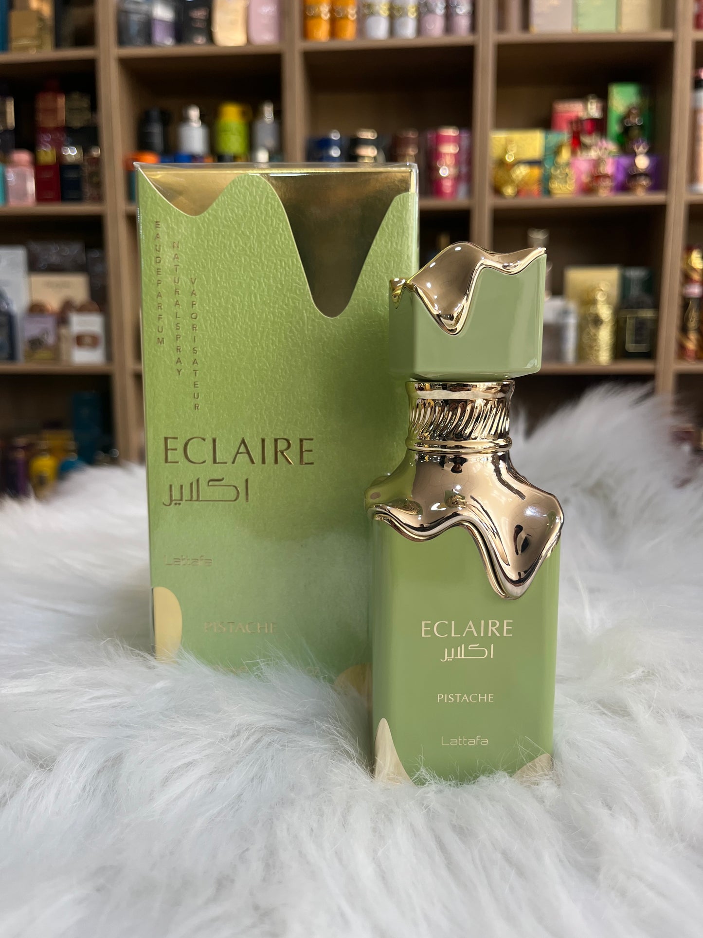 Muestra Eclaire Pistache