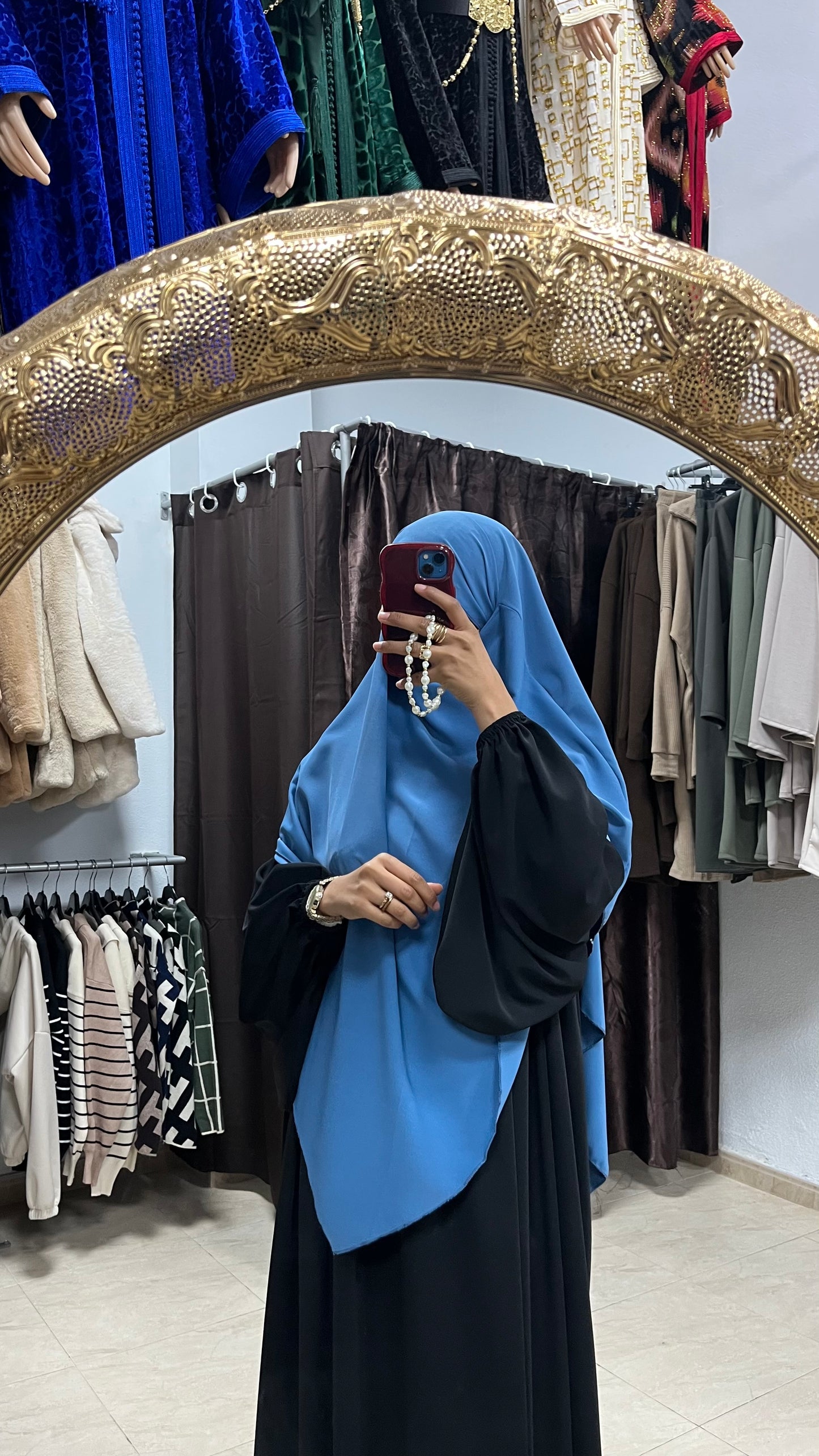 Khimar crepe