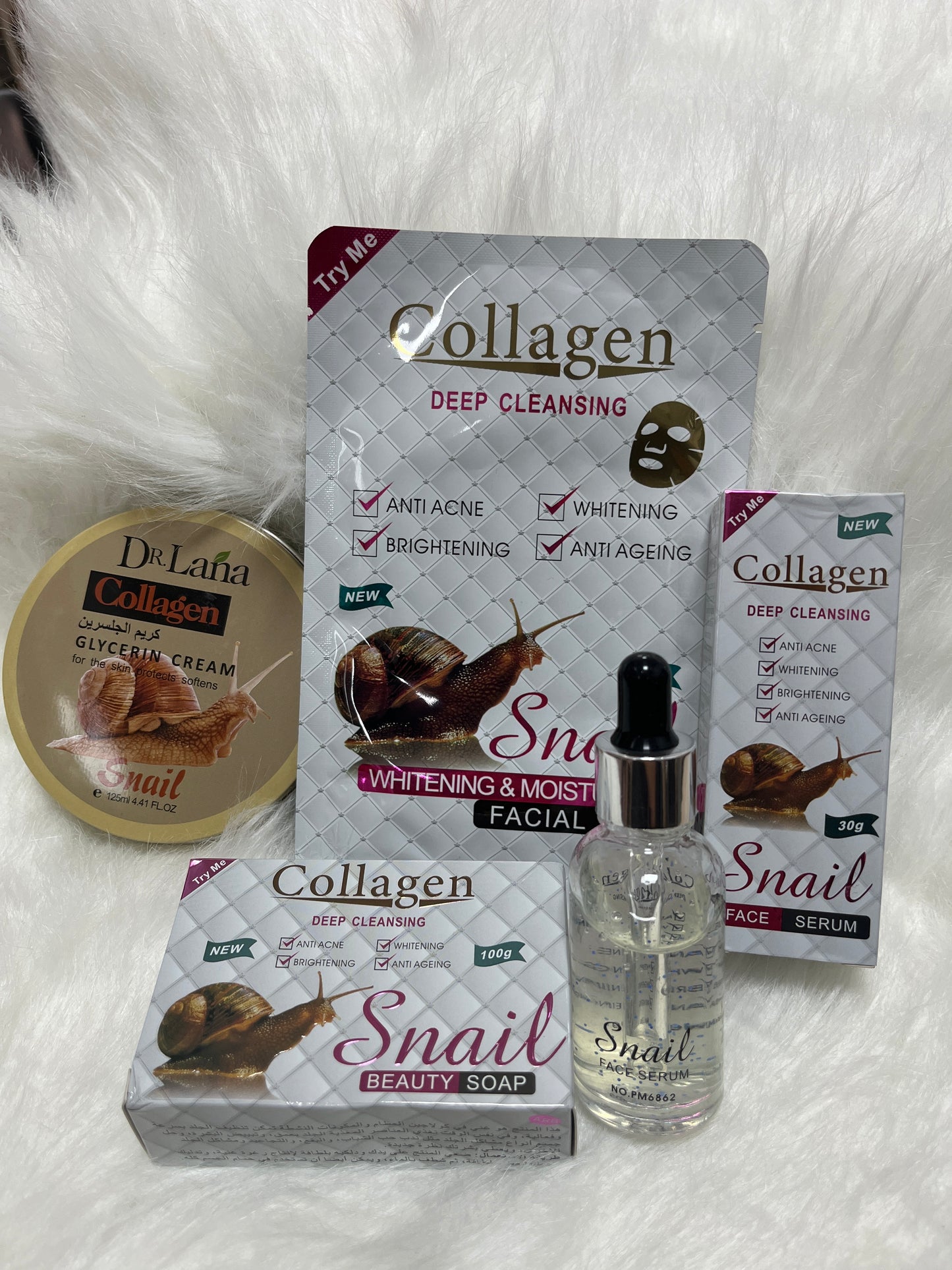 Pack facial colágeno