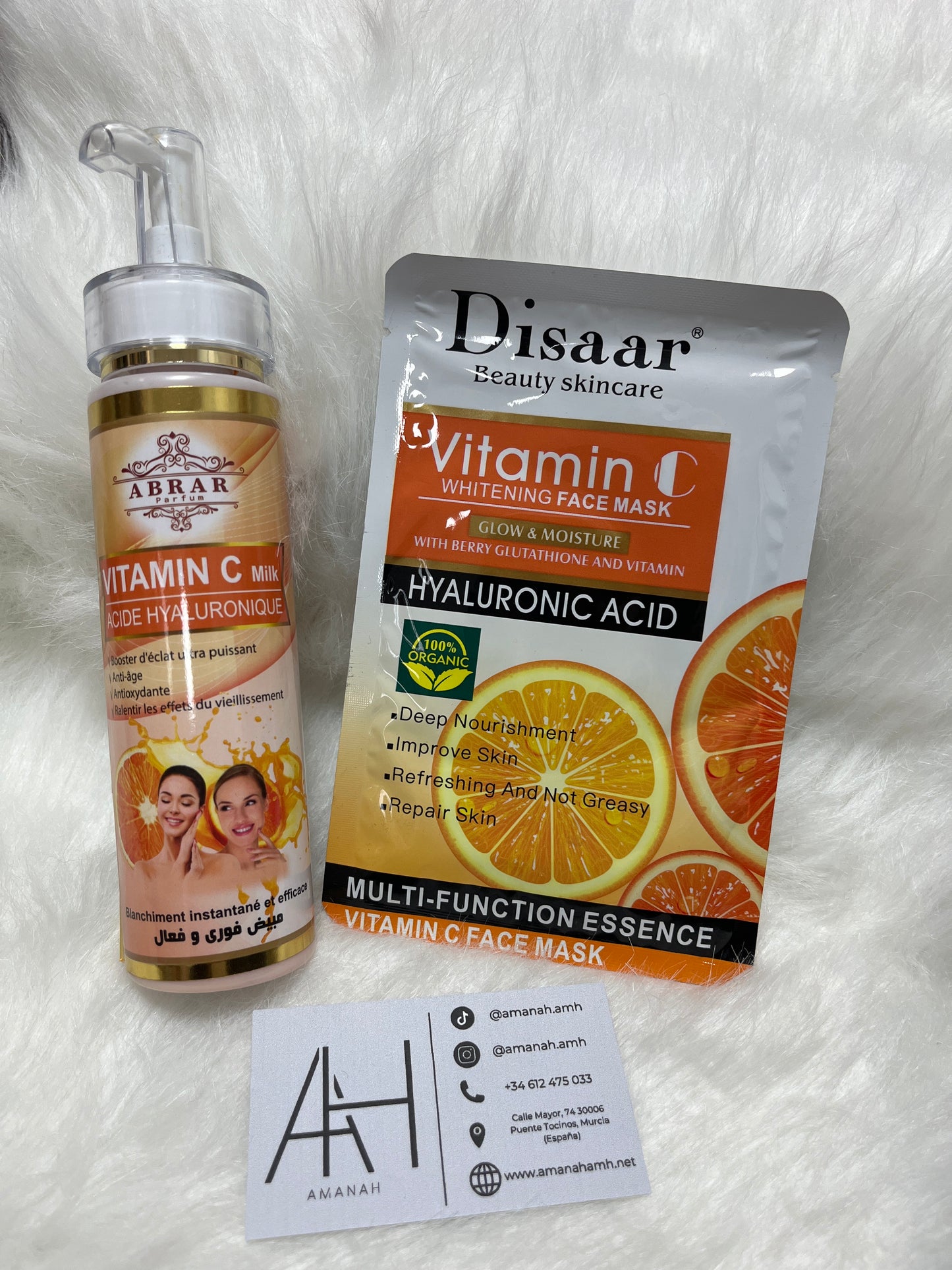 Pack facial Vitamina C