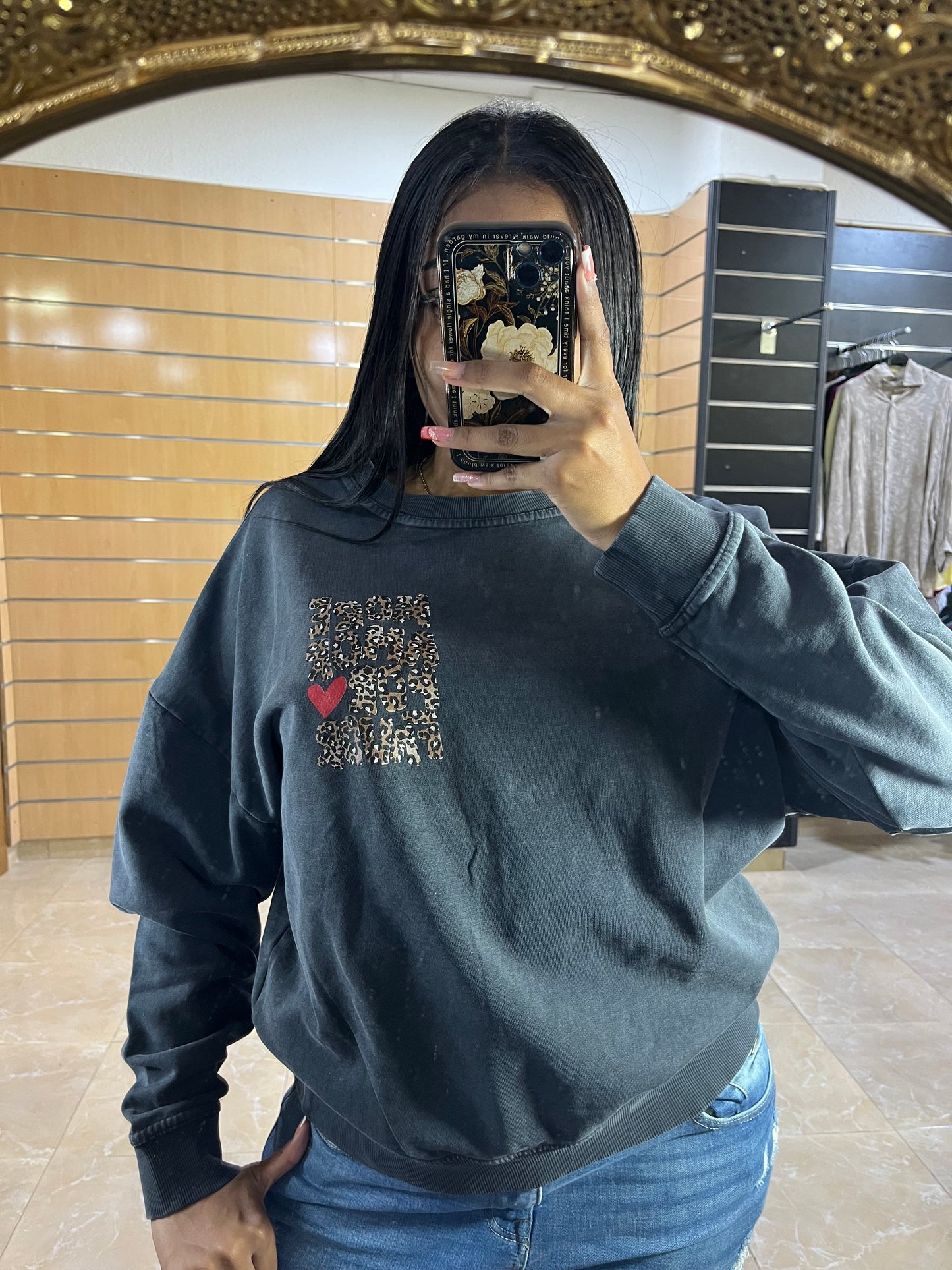 Sudadera serigrafíada