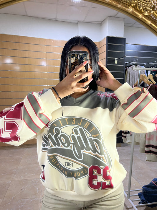 Sudadera california verde