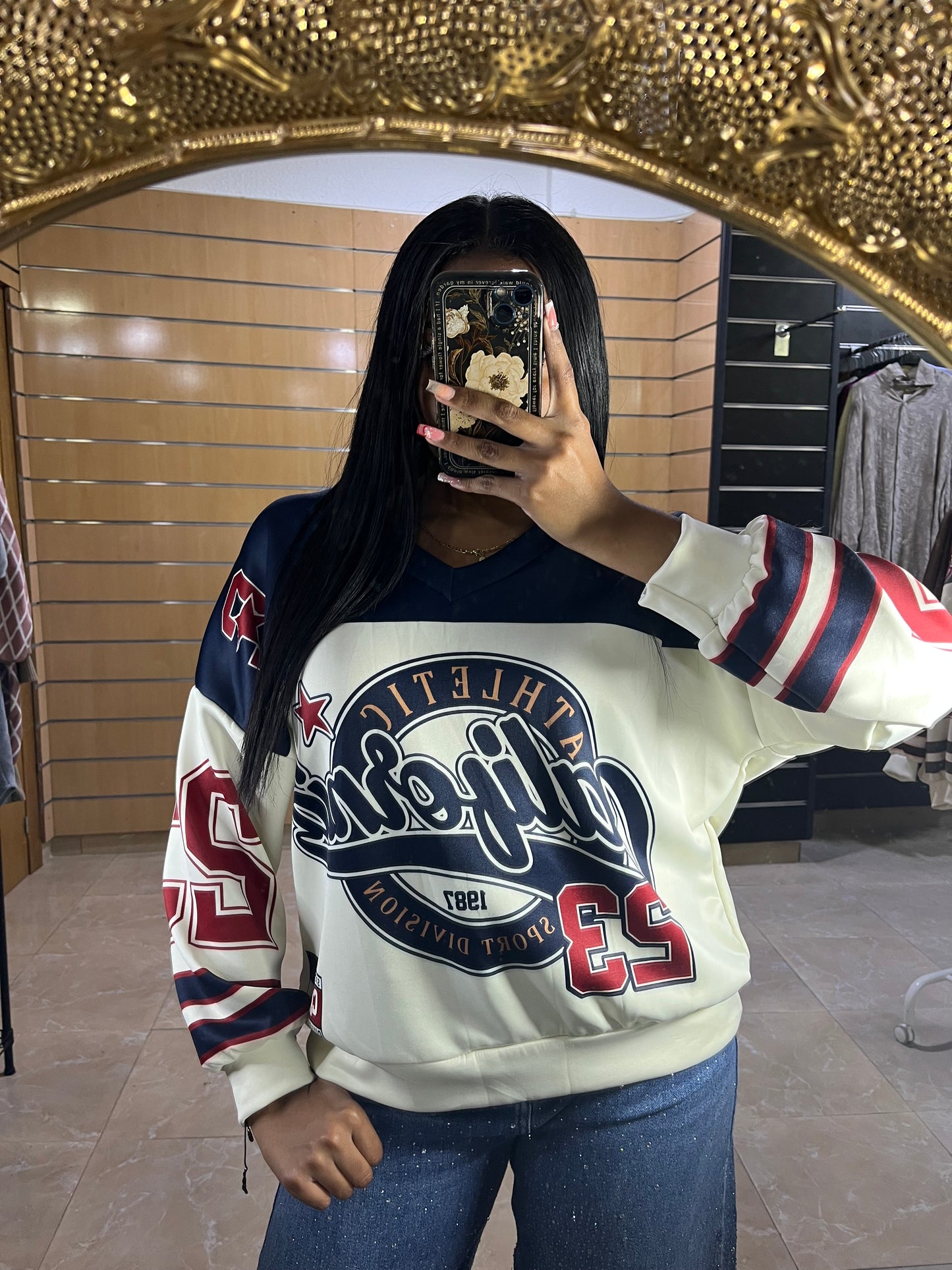 Sudadera california azul marino