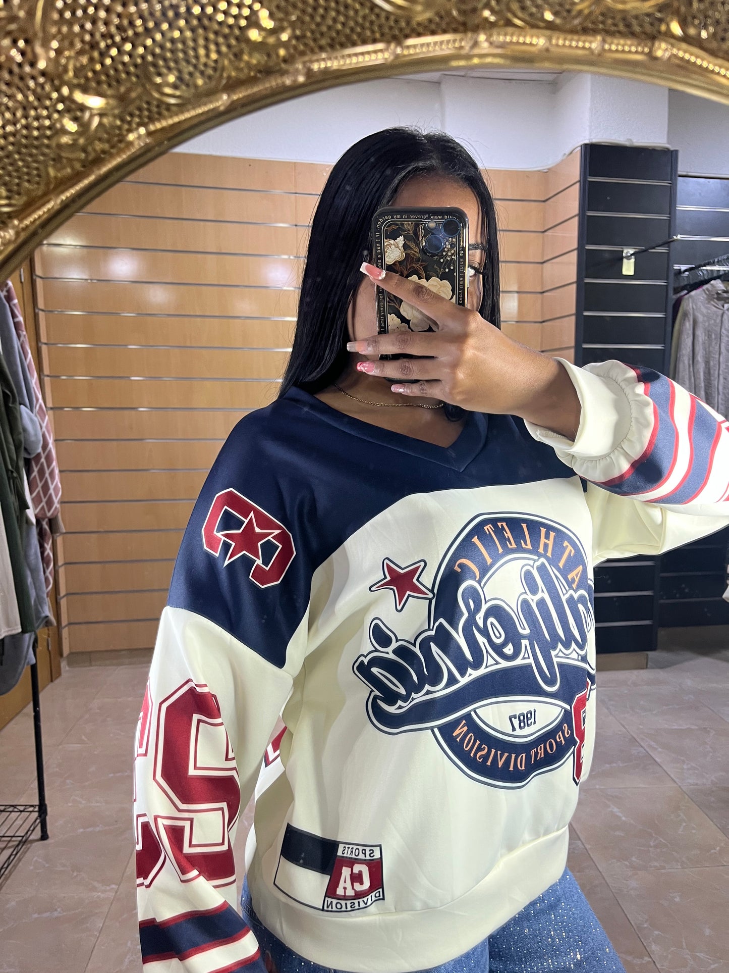 Sudadera california azul marino