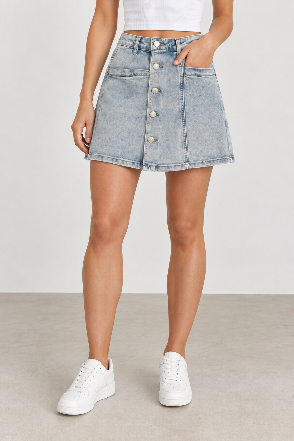 Falda Pantalón Vaquera