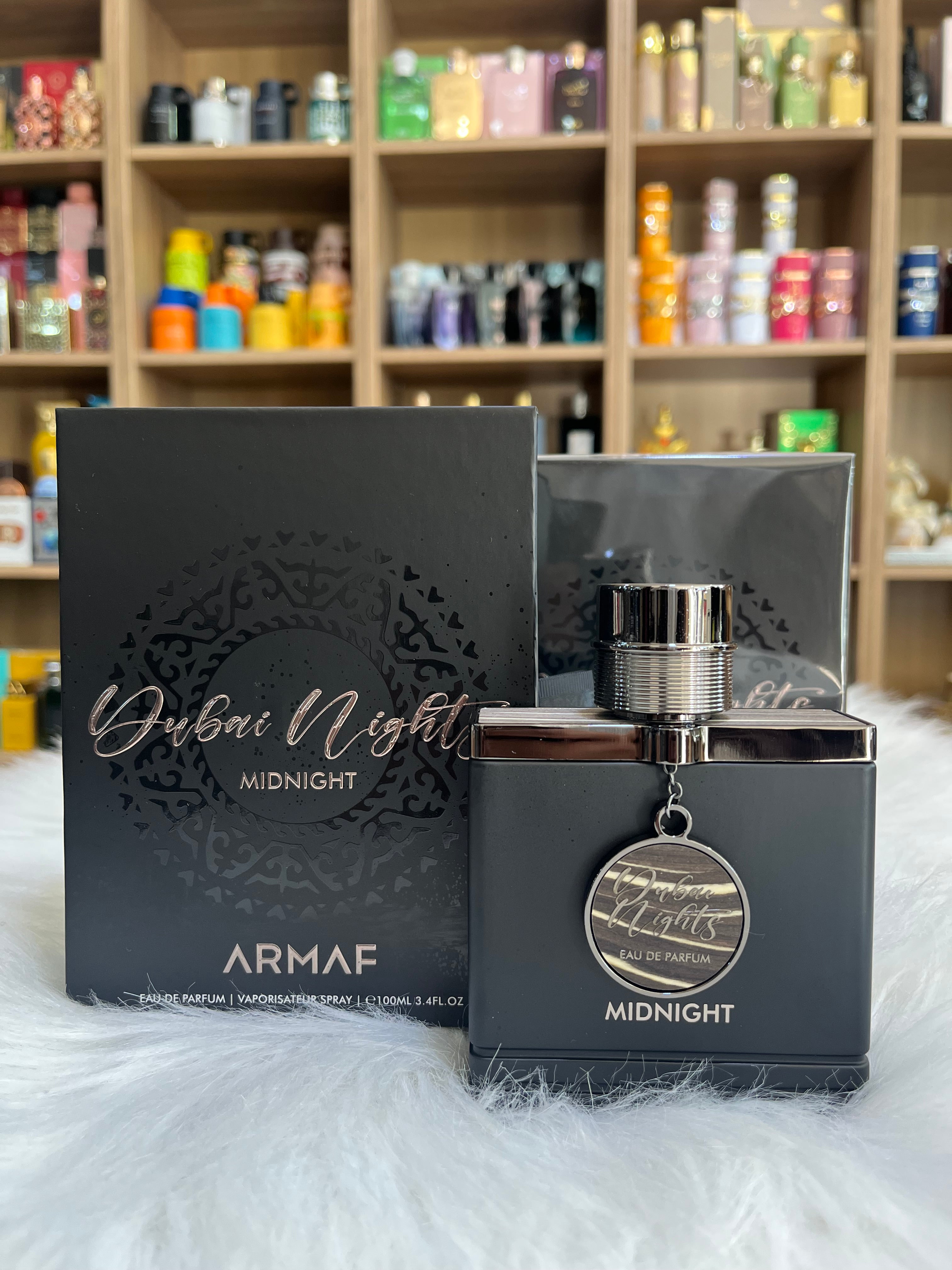 Muestra Dubai Nights Midnight Armaf – AMANAH