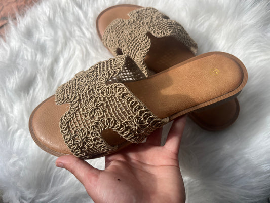 Sandalias tipo Hermes red
