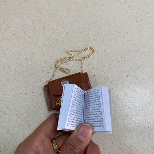 Mini Quran - funda Piel