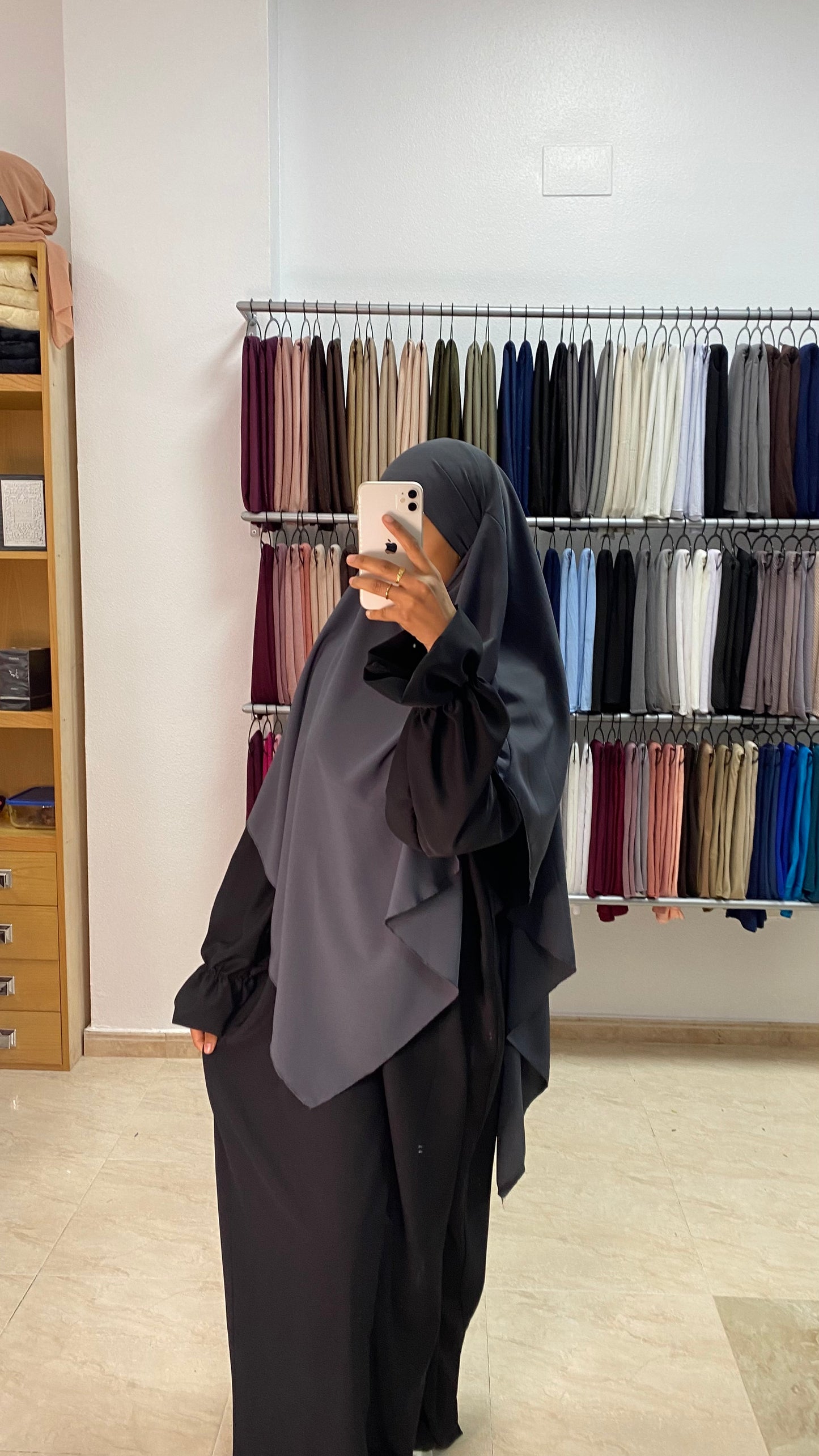 Khimar Crepe