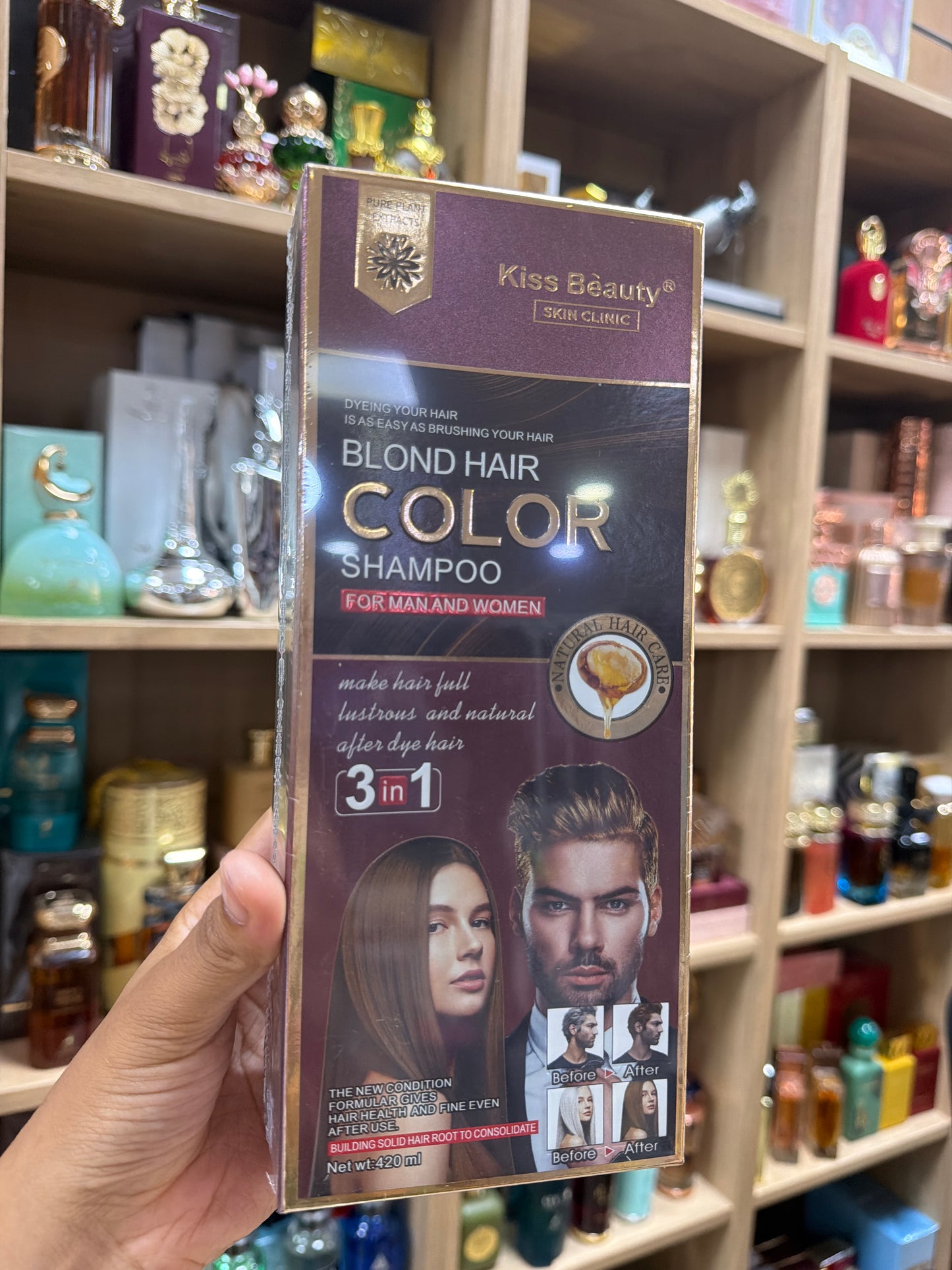 Tinte Champú Marrón