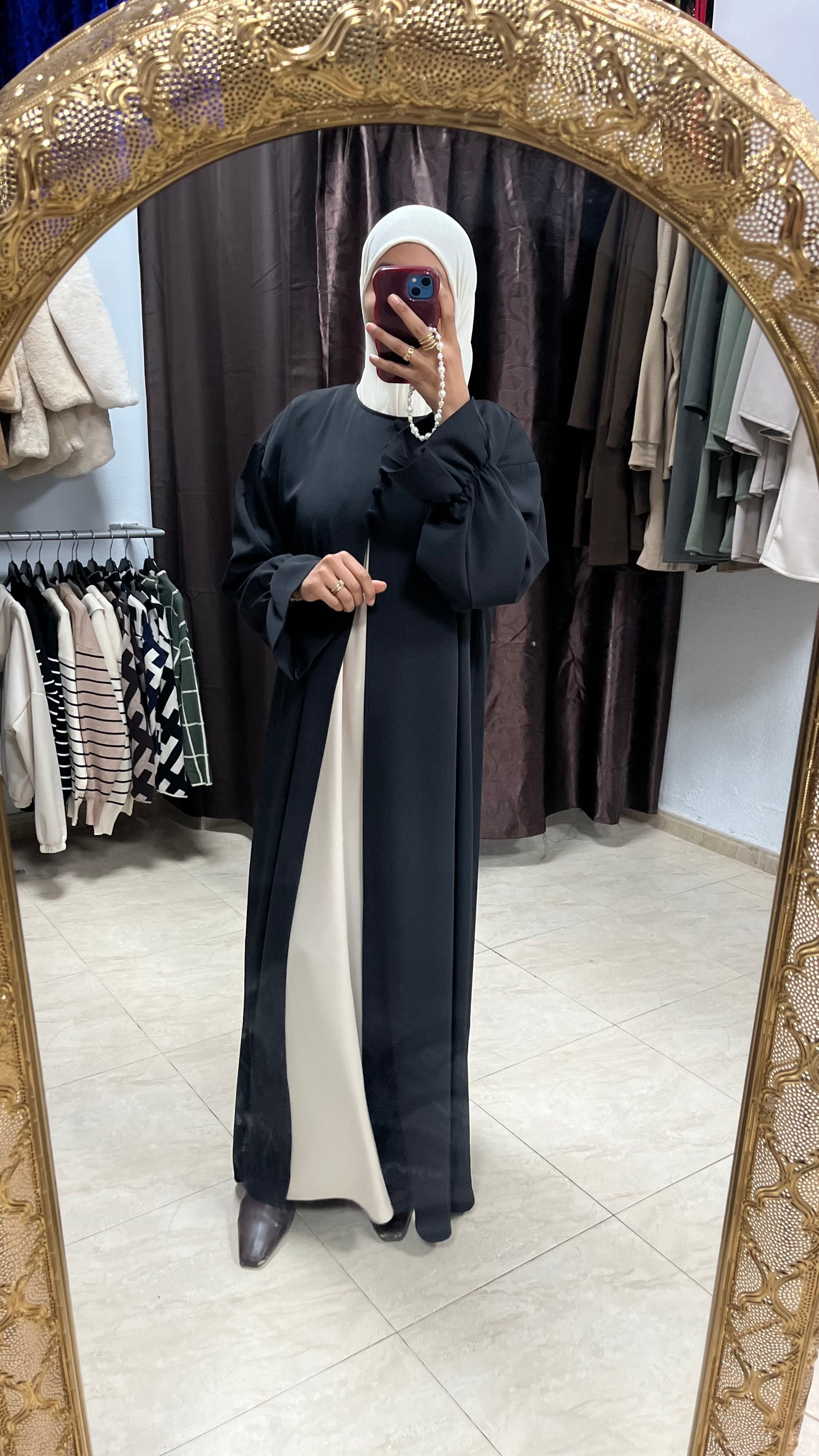 Abaya 2 piezas