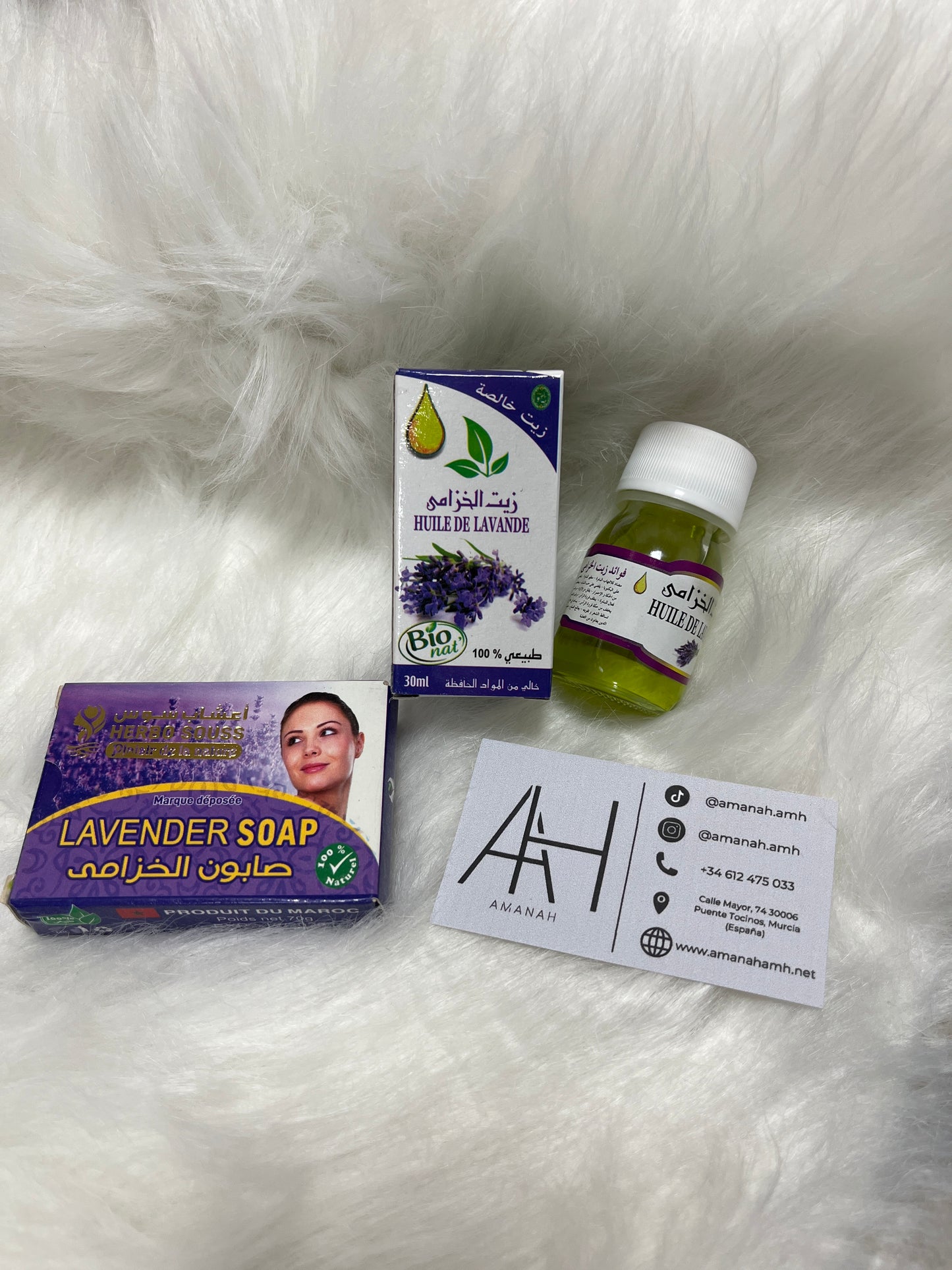 Pack facial lavanda