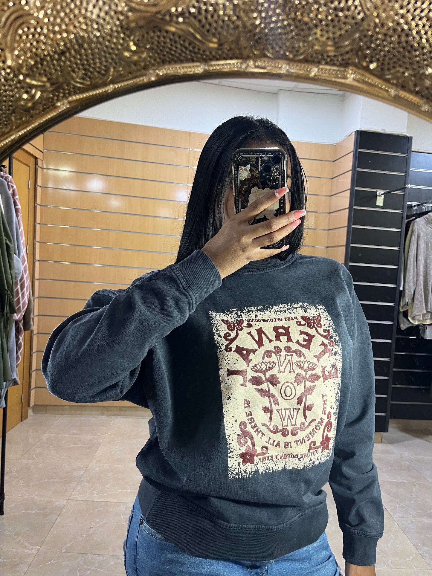 Sudadera serigrafíada