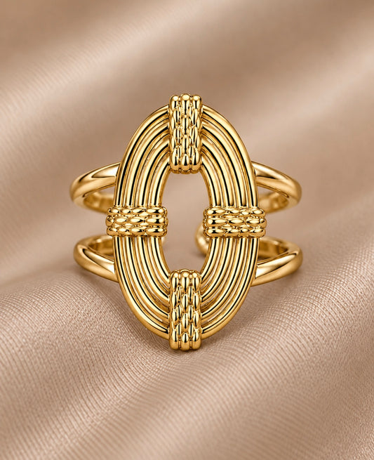 Anillo Saturno ajustable