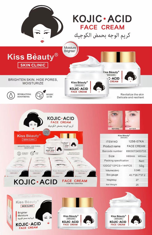 Crema facial Ácido Kójico
