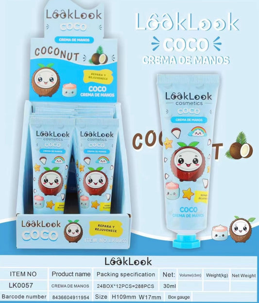 Crema Manos Coco