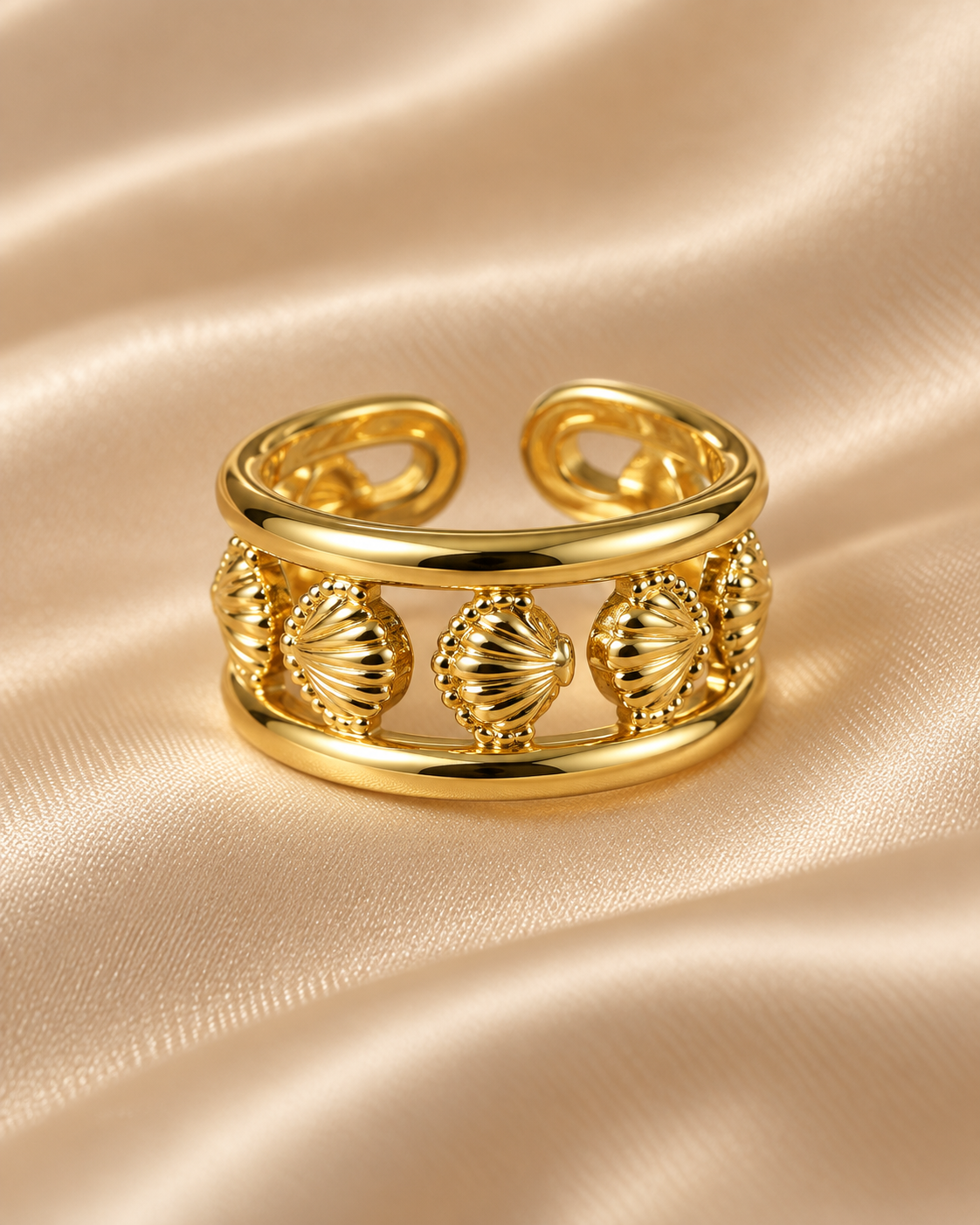 Anillo conchas