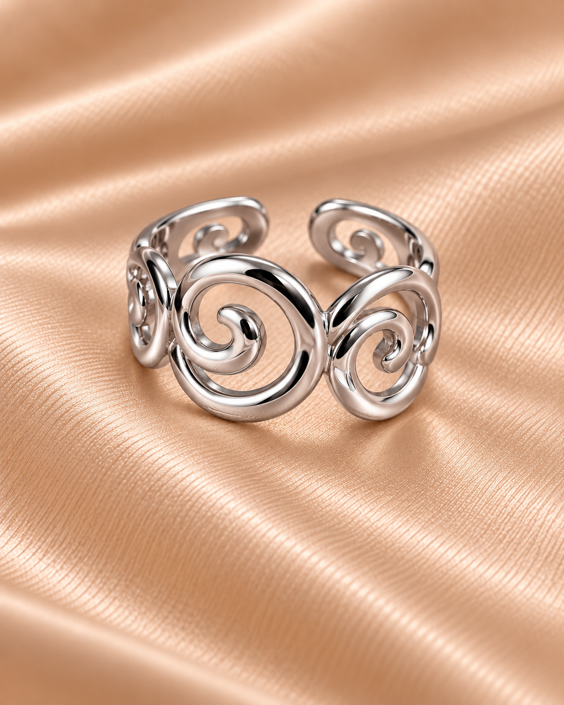 Anillo Cirus plateado