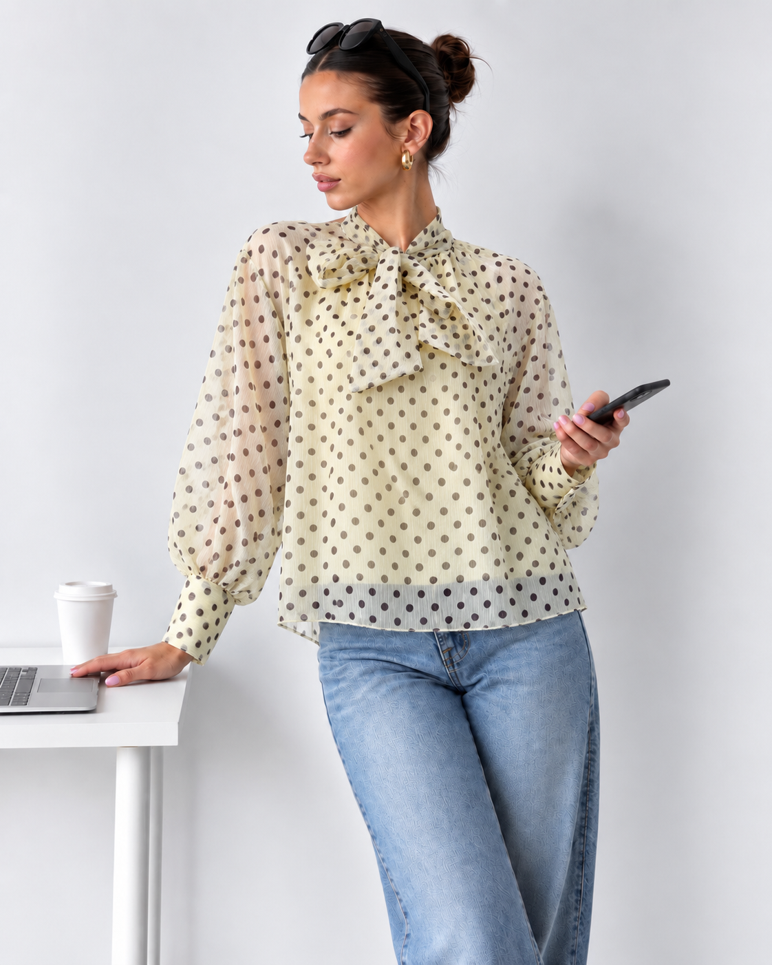 Camisa lunares