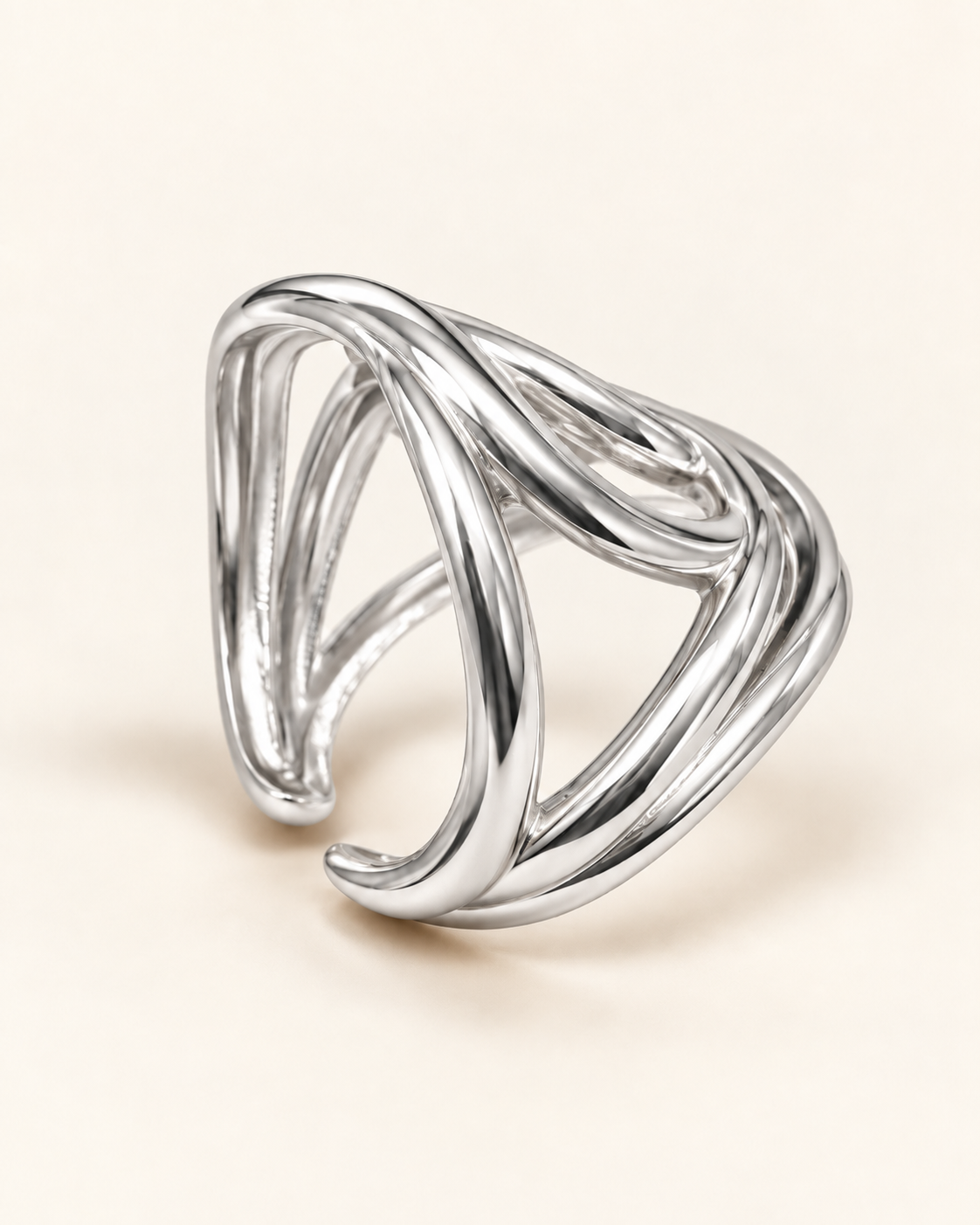 Anillo Venus plateado